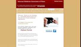 
							         Patient Forms - Internal Medicine Associates of Plano, PA								  
							    