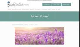 
							         Patient Forms | Mcdowell Mountain Gynecology								  
							    