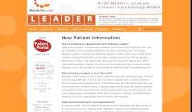 
							         Patient Forms - Metabolic Leader								  
							    