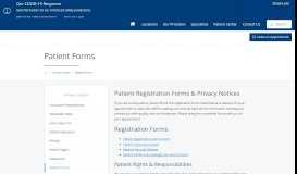 
							         Patient Forms | OB/GYN Associates								  
							    