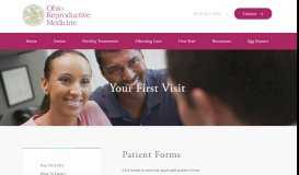 
							         Patient Forms | Ohio Reproductive Medicine								  
							    