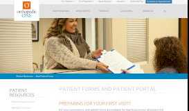 
							         Patient Forms | Orthopedic One								  
							    