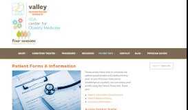 
							         Patient Forms | Patient Information | Valley Gastroenterology Associates								  
							    