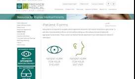 
							         Patient Forms - Premier Medical Group - History, Release, and more								  
							    