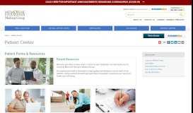 
							         Patient Forms & Resources - Memorial Hermann Medical Group								  
							    