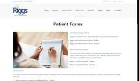 
							         Patient Forms – Riggs Community Health Center | Serving Lafayette ...								  
							    