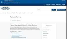 
							         Patient Forms | The Glasser Clinic								  
							    