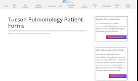 
							         Patient Forms - Tucson Pulmonology PC								  
							    