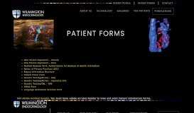 
							         Patient Forms - Wilmington Endocrinology								  
							    