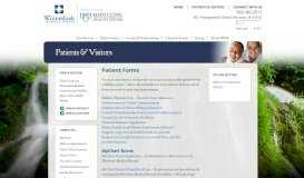 
							         Patient Forms | Winneshiek Medical Center | Decorah								  
							    