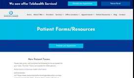 
							         Patient Forms/Resources - Texas Institute for Neurological Disorders								  
							    