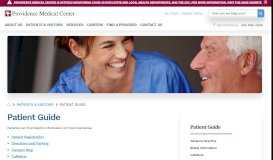 
							         Patient Guide | Providence Medical Center								  
							    