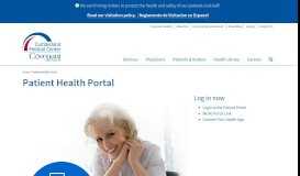 
							         Patient Health Portal | Cumberland Medical Center								  
							    