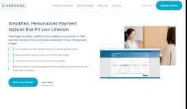 
							         Patient Healthcare Payment Solutions - ClearGage								  
							    
