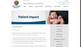 
							         Patient Impact | SYHC								  
							    