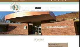 
							         Patient Info - Copper Queen Community Hospital								  
							    