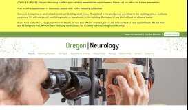 
							         Patient Info | Oregon Neurology Associates								  
							    