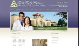 
							         Patient Info - Trinity Family Physicians								  
							    