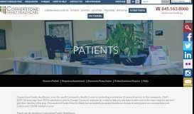 
							         Patient Information | Cornerstone Family Healthcare | New York ...								  
							    