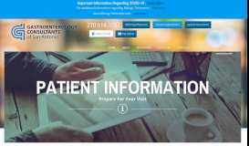 
							         Patient Information - Gastroenterology Consultants of San Antonio								  
							    