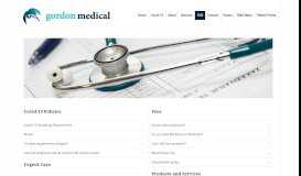 
							         Patient Information – Gordon Medical Associates								  
							    