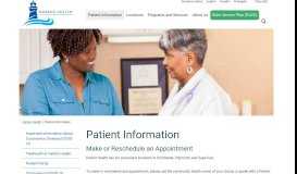 
							         Patient Information - Harbor Health Services								  
							    