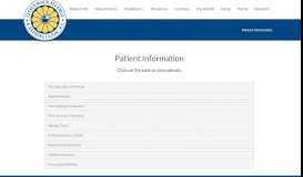 
							         Patient Information - Little Rock Allergy								  
							    