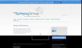 
							         Patient Information | Minnesota Epilepsy Group								  
							    