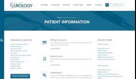 
							         Patient Information | New Jersey Urology								  
							    