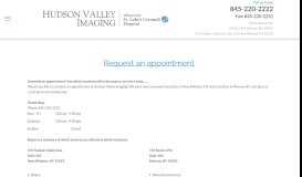 
							         Patient information - New Windsor, NY - Hudson Valley Imaging								  
							    