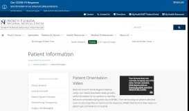 
							         Patient Information | North Florida Regional Medical Center ...								  
							    