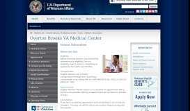 
							         Patient Information - Overton Brooks VA Medical Center								  
							    