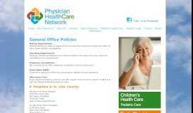 
							         Patient Information - Physician HealthCare Network in St. Clair County ...								  
							    