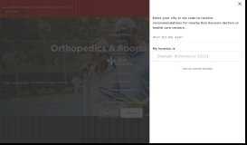 
							         Patient Information | Piedmont Orthopaedic Associates (POA)								  
							    