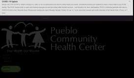 
							         Patient Information - Pueblo Community Health Center								  
							    