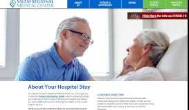 
							         Patient Information - Salem Regional Medical Center								  
							    