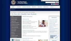 
							         Patient Information - VA Palo Alto Health Care System								  
							    