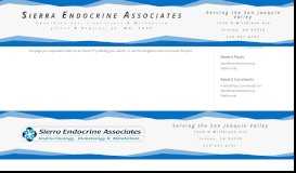 
							         Patient Informational Handouts - Sierra Endocrine Associates								  
							    
