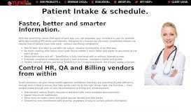 
							         Patient Intake & schedule. - Home Healthcare Software | Tynet ...								  
							    