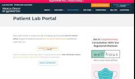 
							         Patient Lab Portal - Primary Care Physicians								  
							    