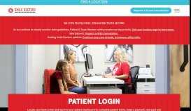 
							         Patient Login - Smile Doctors								  
							    