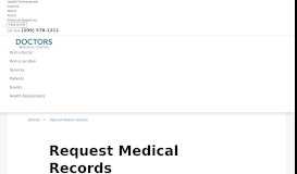 
							         Patient Medical Records | Doctors Medical Center of Modesto								  
							    