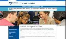 
							         Patient Navigator Manual – Penn State College of Medicine Current ...								  
							    