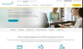 
							         Patient Payment Estimation Solutions | TransUnion								  
							    