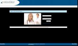 
							         Patient Portal - Acumen Physician Solutions								  
							    