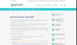 
							         Patient Portal and MIPS - EHR – Sevocity Electronic Health Records ...								  
							    