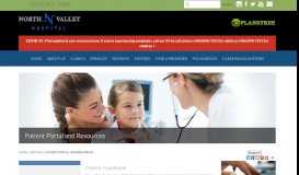 
							         Patient Portal and Resources | Services | North Valley Hospital								  
							    