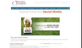 
							         Patient Portal and Social Media – Hamilton Cardiology Associates ...								  
							    