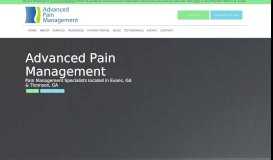 
							         Patient Portal | APM Augusta - Advanced Pain Management								  
							    