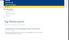 
							         Patient portal Archives - Sunflower Medical Group								  
							    